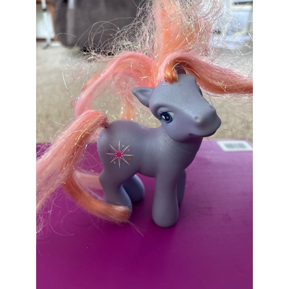 My Little Pony G3 Twilight Twinkle Purple Sparkle Pony Star Cutie Mark 2003 Toy